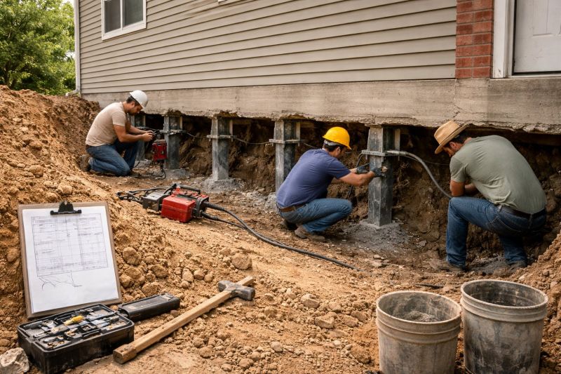 Foundation Repair in Smithville, TN