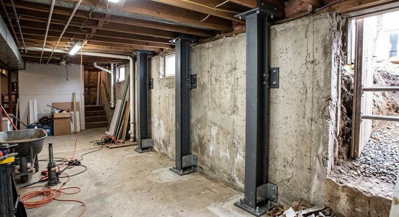 Basement Stabilization in Smithville, TN