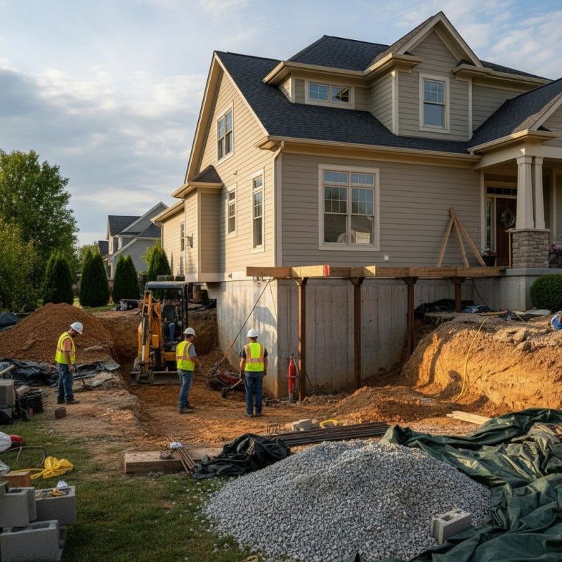 Building Foundation Repair in Woodbury, TN