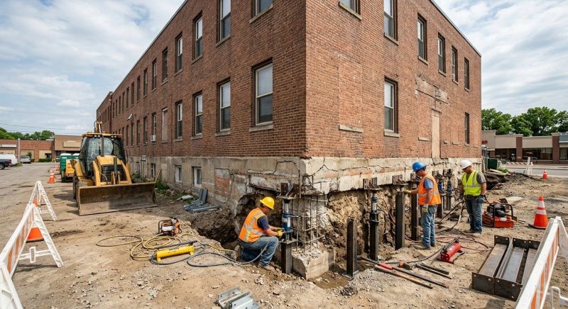 Commercial Foundation Repair in Smithville, TN