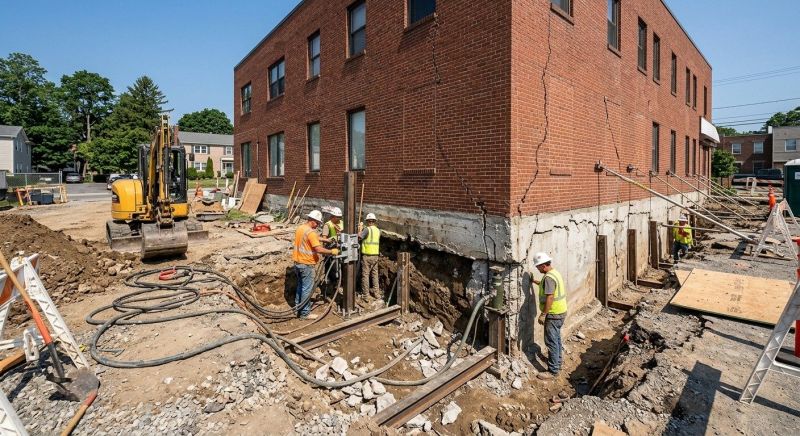 Commercial Foundation Repair in Smithville, TN