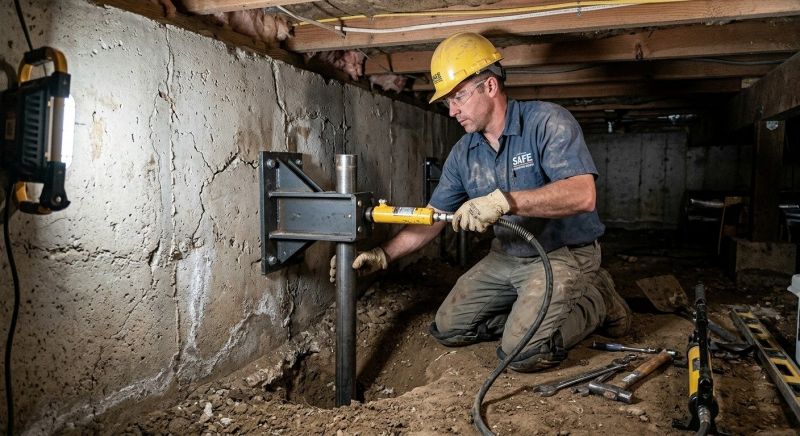 Concrete Foundation Leveling in Woodbury, TN