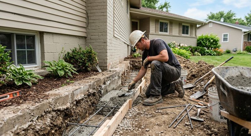 Concrete Foundation Repair in Woodbury, TN