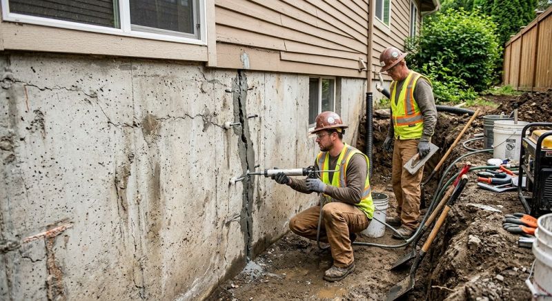 Cracked Foundation Repair in Liberty, TN