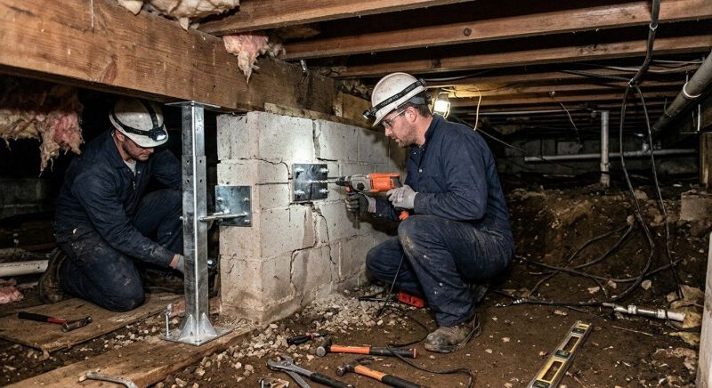 Crawlspace Foundation Repair in Sparta, TN