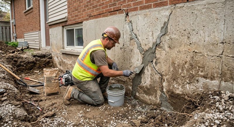Exterior Foundation Repair in Smithville, TN