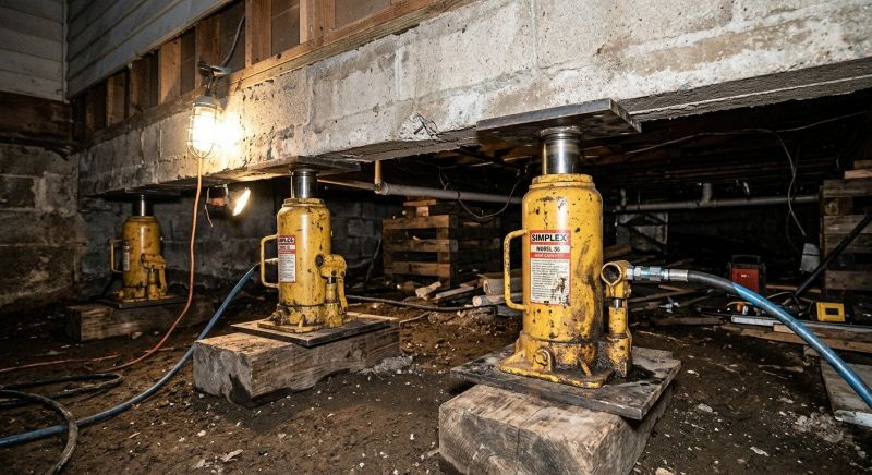 Foundation Jacking in Cookeville, TN