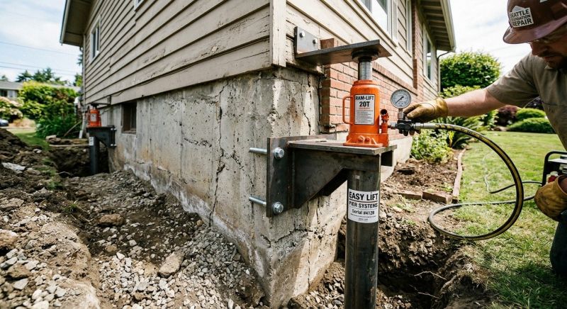Foundation Jacking in Cookeville, TN