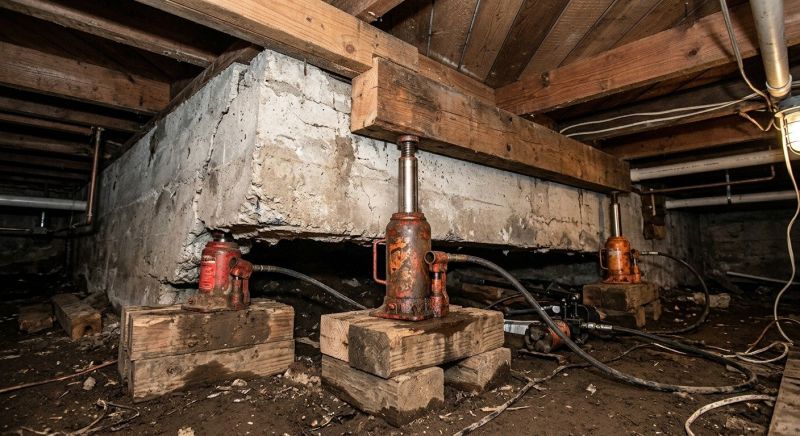 Foundation Jacking in Smithville, TN