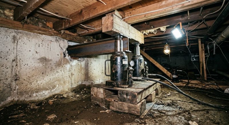 Foundation Jacking in Mc Minnville, TN
