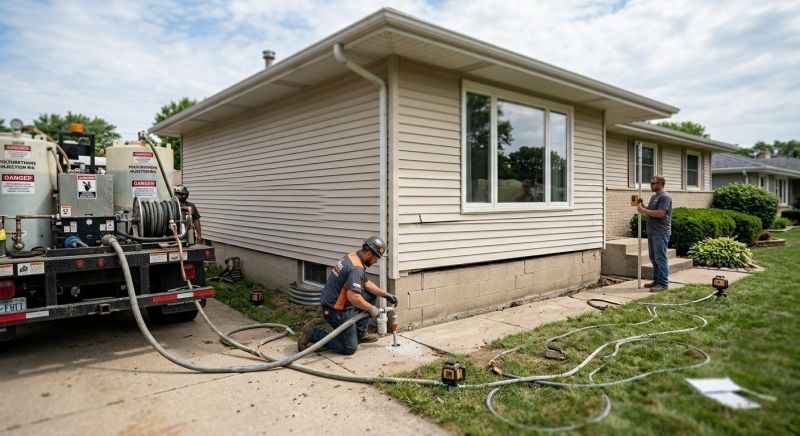 Foundation Lifting in Carthage, TN