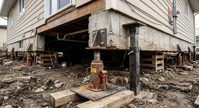 Foundation Lifting in Sparta, TN