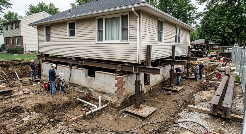Foundation Lifting in Woodbury, TN