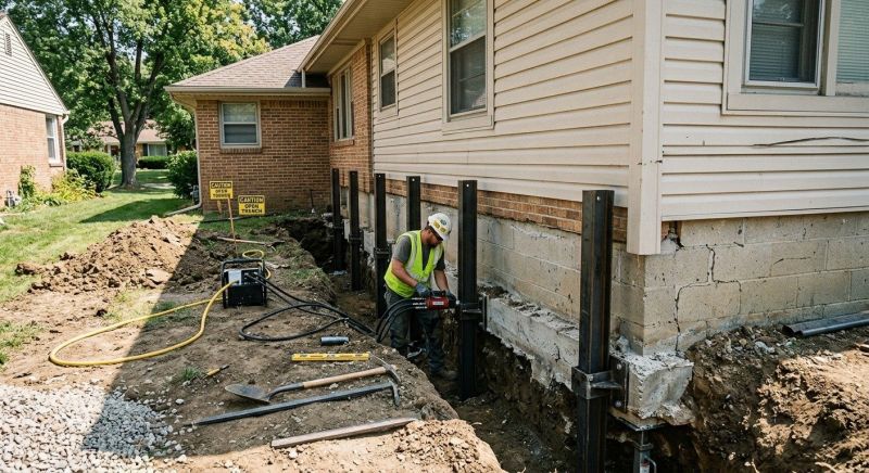Foundation Renovation in Smithville, TN