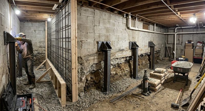 Foundation Stabilizing in Smithville, TN