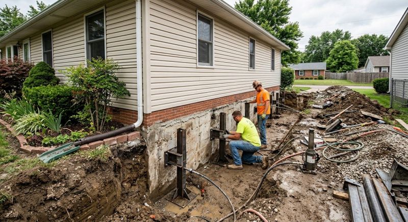 Foundation Stabilizing in Smithville, TN