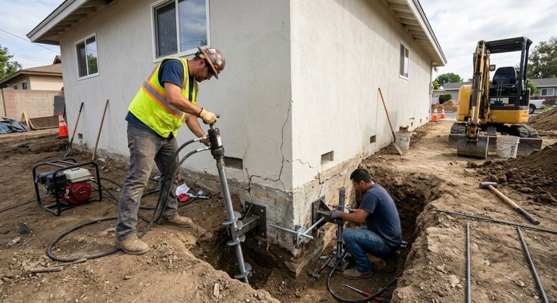 Foundation Stabilizing in Woodbury, TN