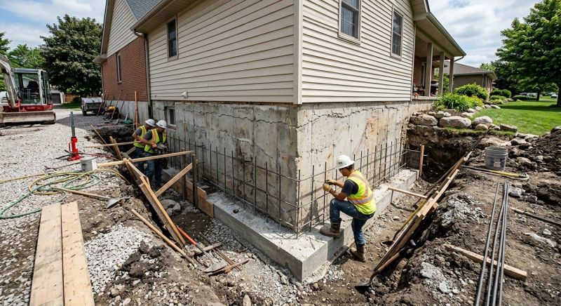 Foundation Strengthening in Smithville, TN