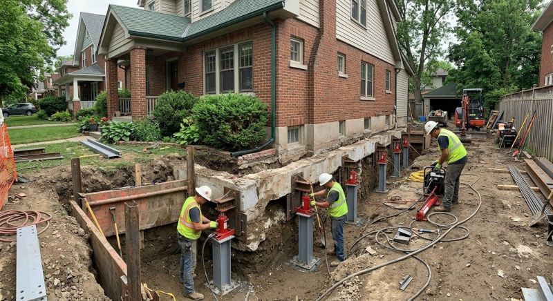 Foundation Underpinning in Smithville, TN