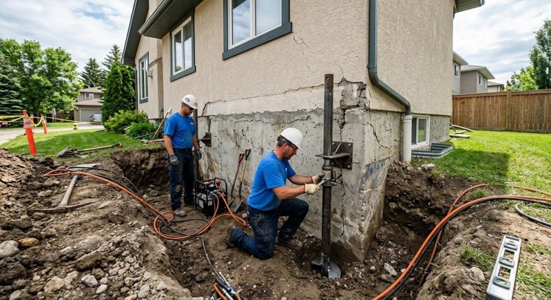 Helical Piers Installation in Smithville, TN