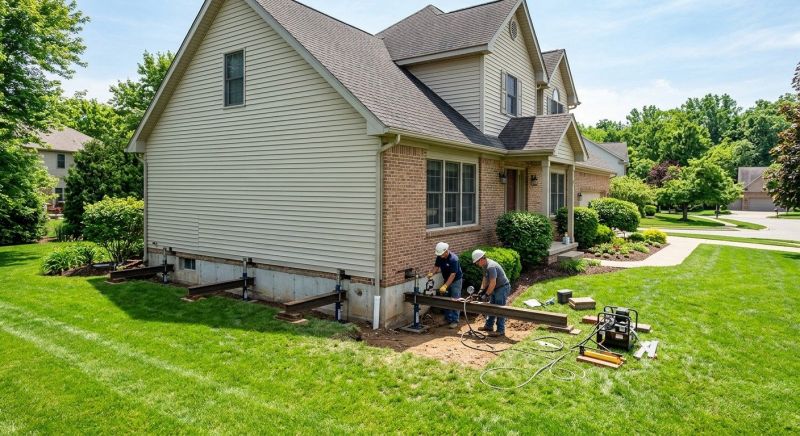 Home Foundation Leveling in Sparta, TN
