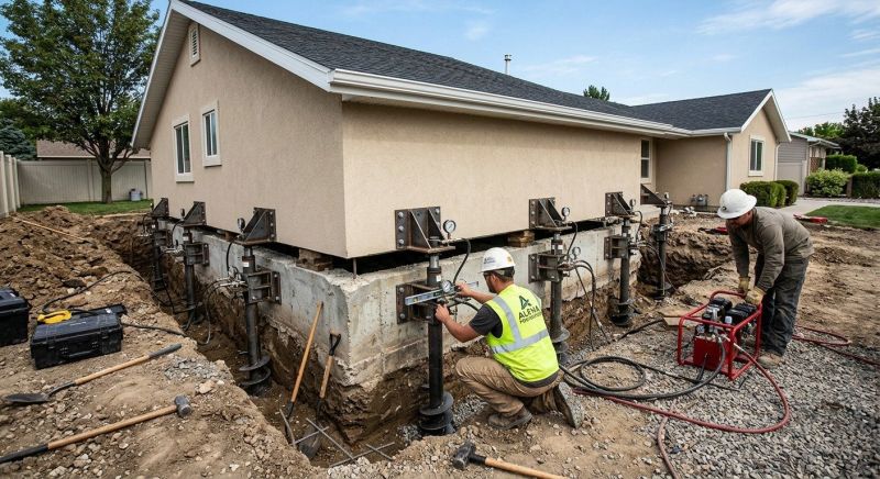 House Foundation Leveling in Smithville, TN