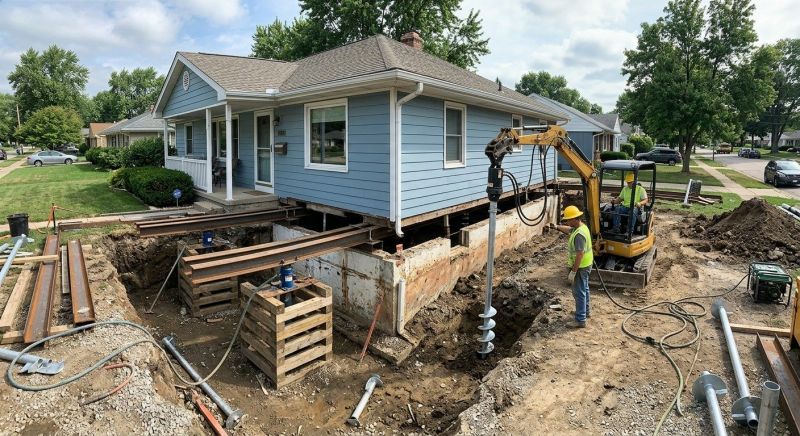 House Underpinning in Smithville, TN