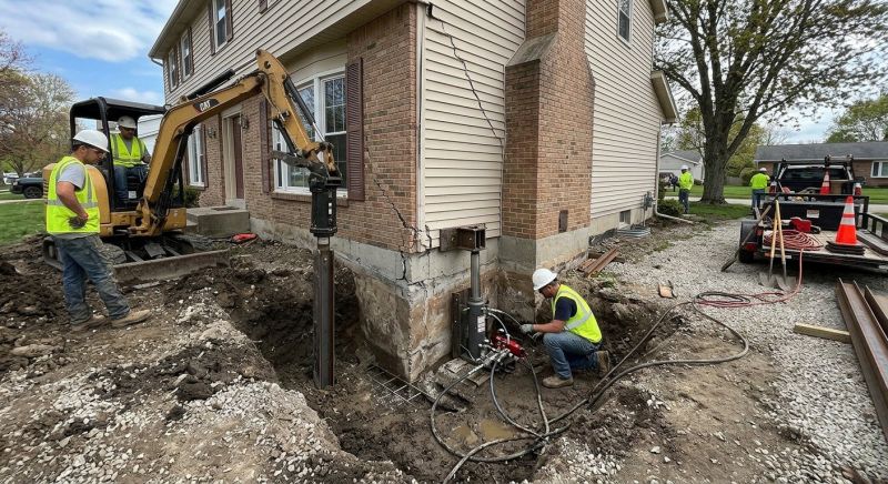Sinking Foundation Repair in Watertown, TN