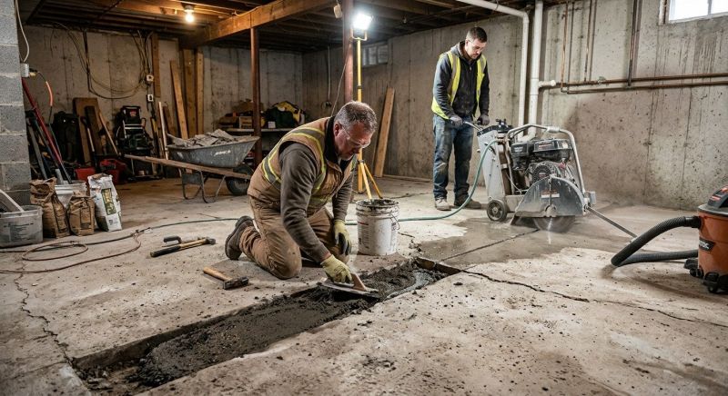 Slab Foundation Repair in Smithville, TN