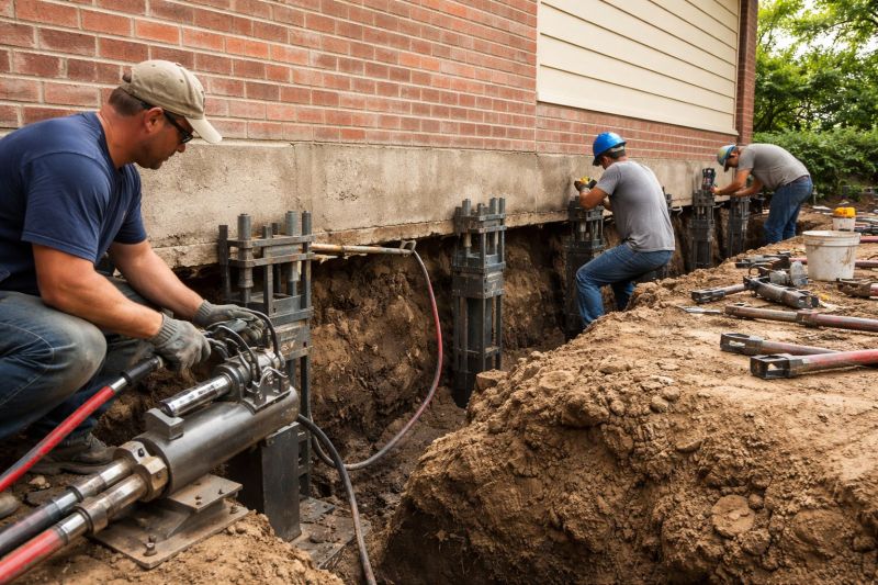 Slab Foundation Repair in Smithville, TN