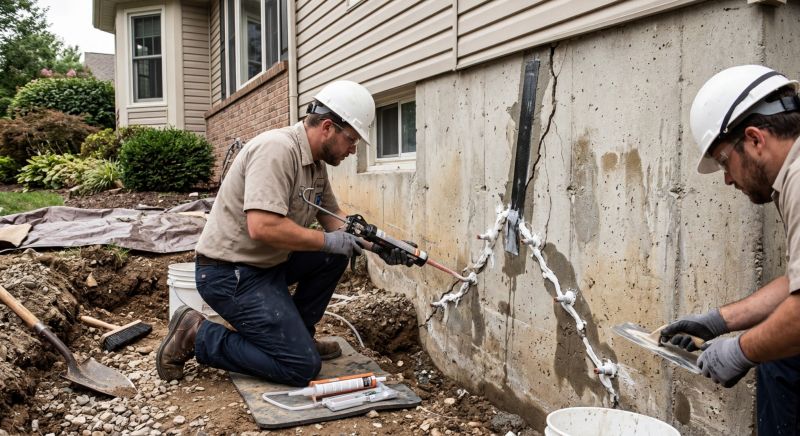 Structural Crack Repair in Smithville, TN