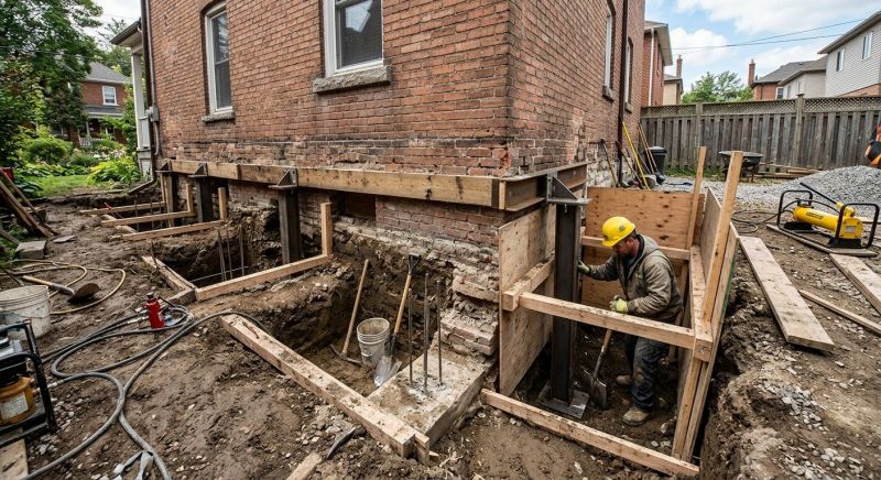 Structural Underpinning in Smithville, TN